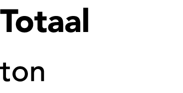 Totaal ton